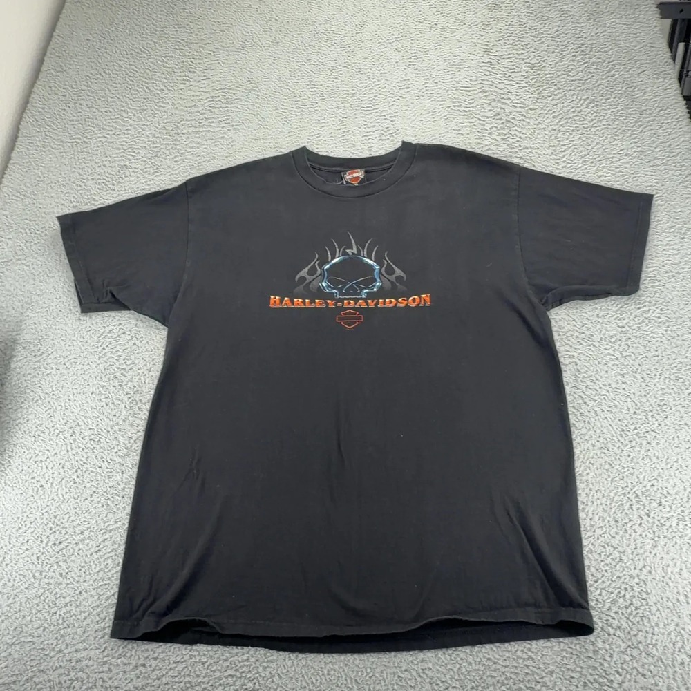 Vintage Harley Davidson T Shirt Mens 2XL Daytona Beach Florida Motorcycle 2001